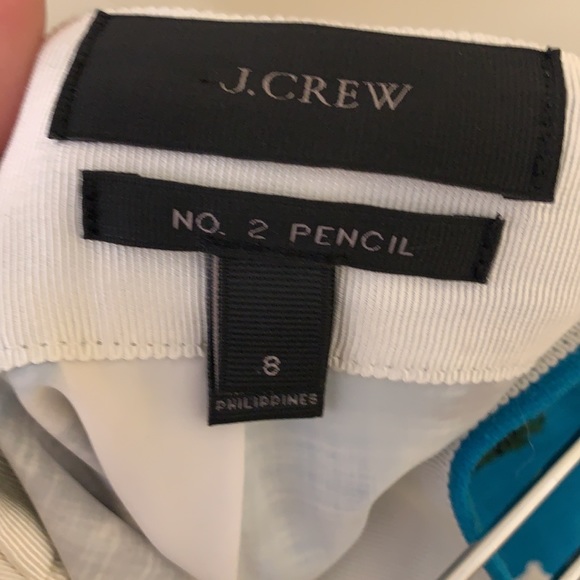 J CREW Tropical Print Pencil Skirt - Picture 8 of 8